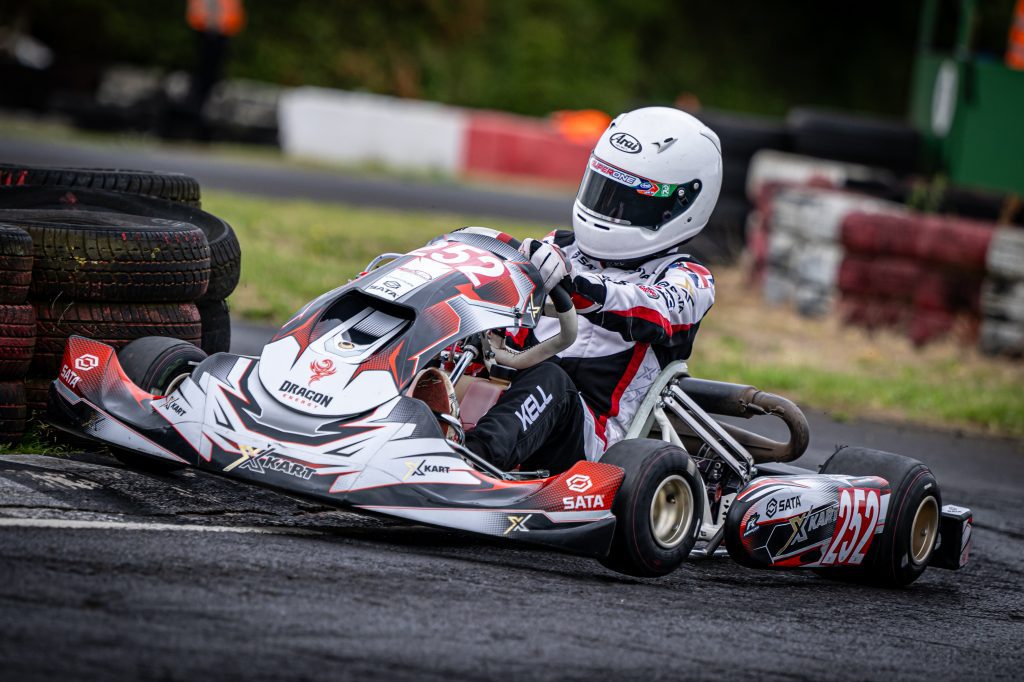 James Kell takes 2nd at Fulbeck for the final round of The Kart Championship