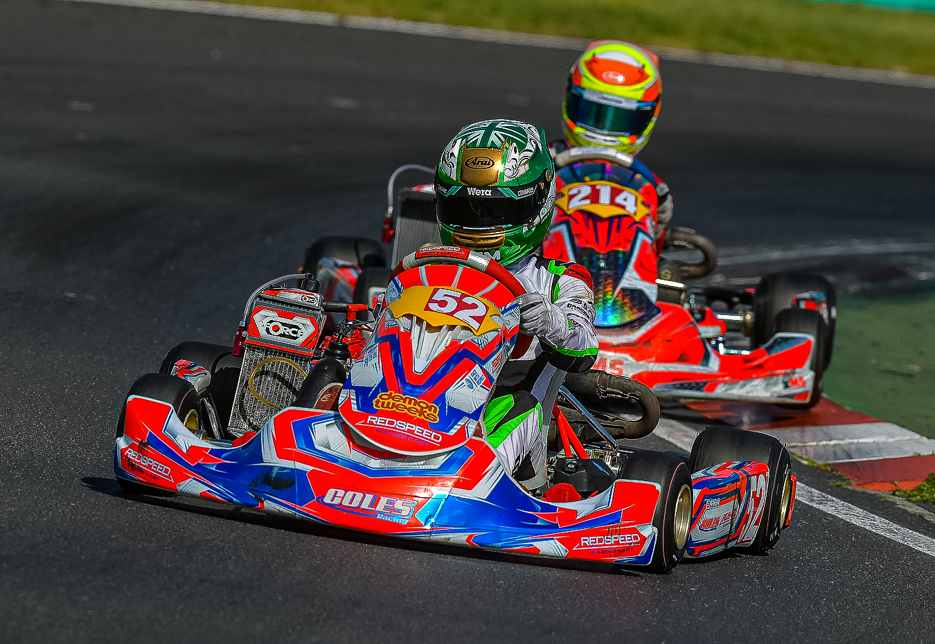 James Kell racing at PFi during TVKC Round 3